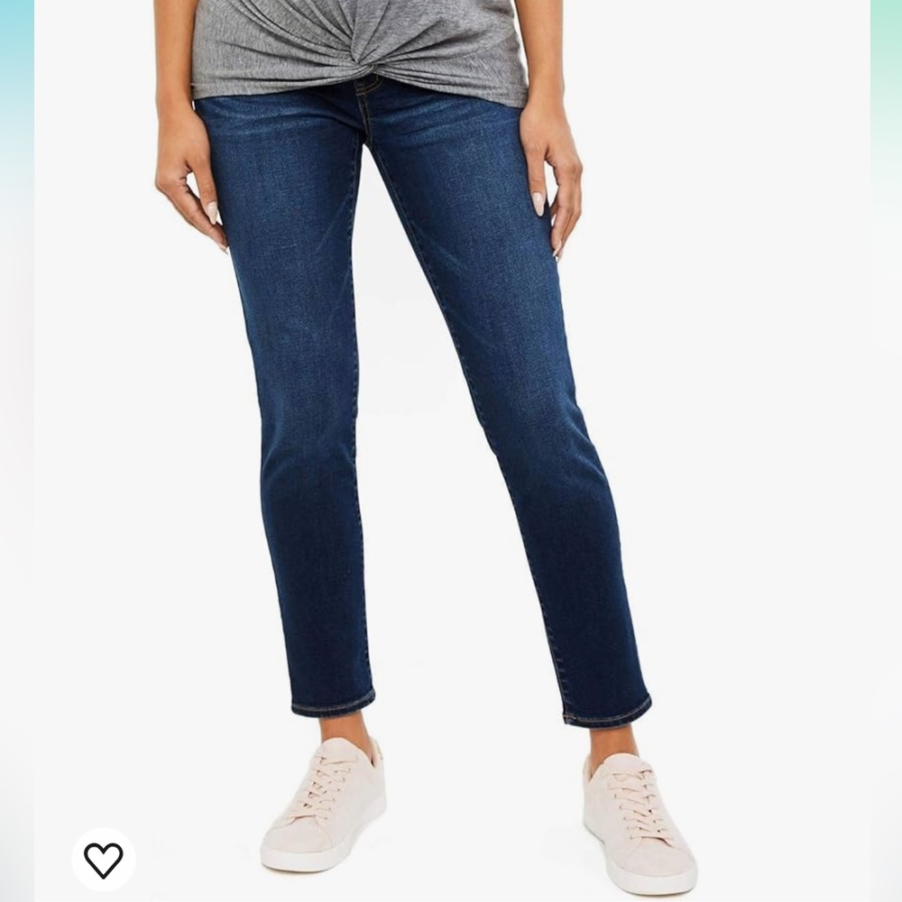 👖 Motherhood Maternity Over the Belly Maternity Jeans
